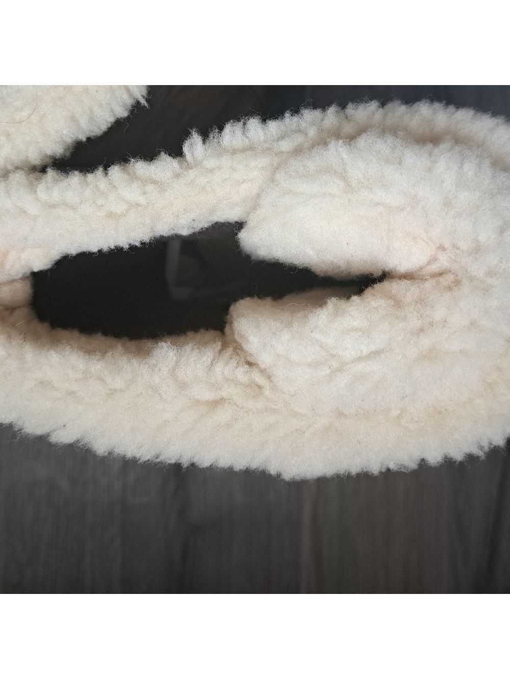 THE NORTH FACE Abby Apres snow winter boots shearling leather worn used 9.5 - Picture 14 of 16